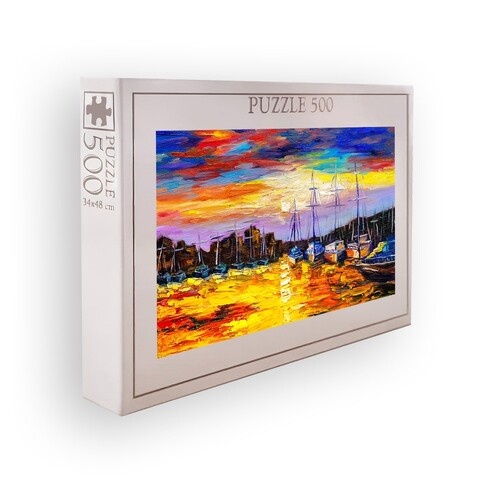 Puzzle, Wallxpert, PZL_0144_500, Multicolor