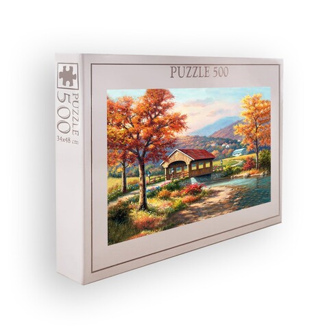 Puzzle, Wallxpert, PZL_0159_500, Multicolor