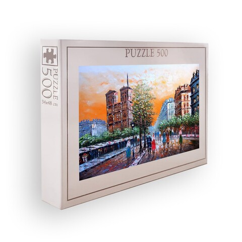 Puzzle, Wallxpert, PZL_0160_500, Multicolor