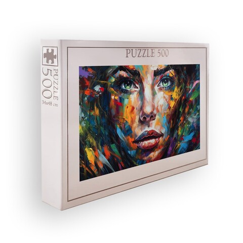 Puzzle, Wallxpert, PZL_0164_500, Multicolor