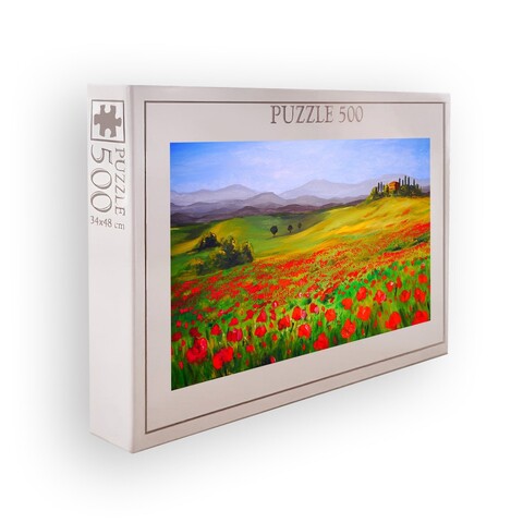 Puzzle, Wallxpert, PZL_0179_500, Multicolor