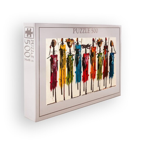 Puzzle, Wallxpert, PZL_0188_500, Multicolor