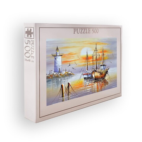 Puzzle, Wallxpert, PZL_027_500, Multicolor
