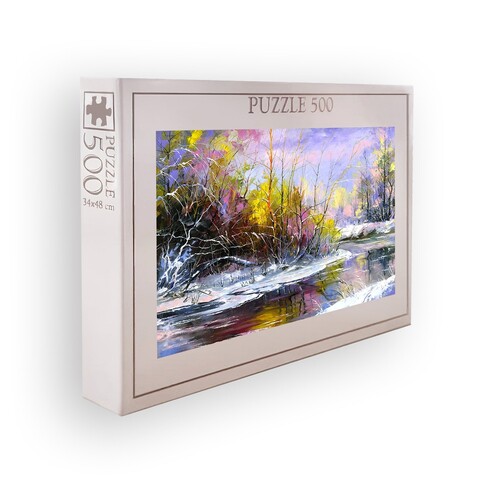 Puzzle, Wallxpert, PZL_080_500, Multicolor