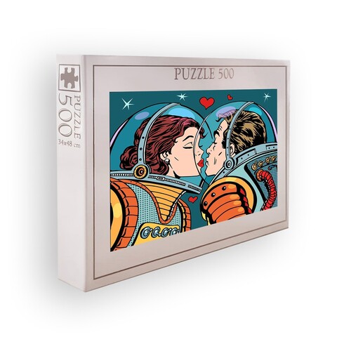 Puzzle, Wallxpert, PZL_091_500, Multicolor