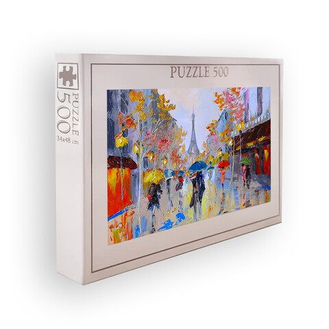 Puzzle, Wallxpert, PZL_097_500, Multicolor