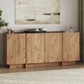 Consola, Nordure, Dorma, 180x80x45 cm, Pin Atlantic / Antracit