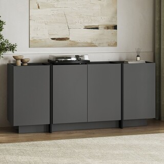 180x80x45 cm, Antracit;Negru