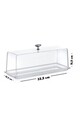 Platou servire desert, Hermia, 639OKK1127, Transparent