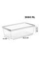 Set recipiente depozitare, Hermia, 639OKK1146, Transparent