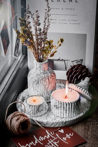 Set de lumanari, Ers1276, Marmura