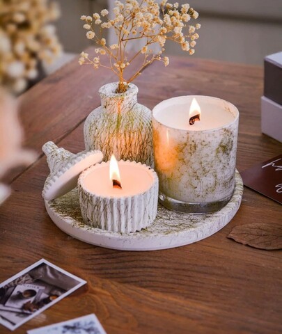 Set de lumanari, Ers1268, Auriu