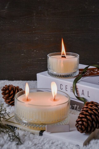 Set de lumanari, Ers1247, Alb