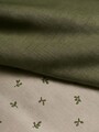 Lenjerie de pat pentru o persoana, L'essentiel Maison, Olive, Verde