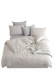 Lenjerie de pat dubla Super King (EU) (IT), 3 piese, L'essentiel Maison, Yarn Dyed, Bej