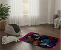 Covoras litiera pentru colectarea granulelor de nisip, Paws & Whiskers, Cat Lıtter Mat 3, Multicolor