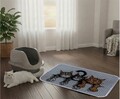 Covoras litiera pentru colectarea granulelor de nisip, Paws & Whiskers, Cat Lıtter Mat 23, Multicolor