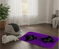 Covoras litiera pentru colectarea granulelor de nisip, Paws & Whiskers, Cat Lıtter Mat 26, Multicolor