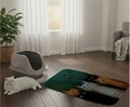 Covoras litiera pentru colectarea granulelor de nisip, Paws & Whiskers, Cat Lıtter Mat 42, Multicolor