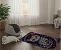 Covoras litiera pentru colectarea granulelor de nisip, Paws & Whiskers, Cat Lıtter Mat 62, Multicolor