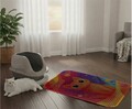 Covoras litiera pentru colectarea granulelor de nisip, Paws & Whiskers, Cat Lıtter Mat 69, Multicolor