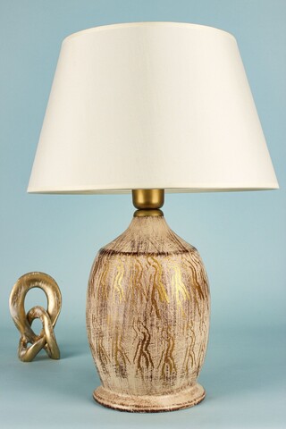 Lampa de masa, Opviq, 687HMY1485, Bej