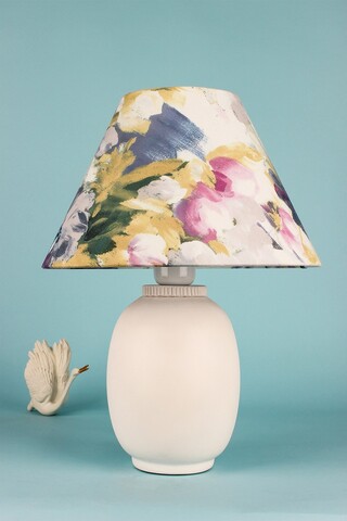 Lampa de masa, Opviq, 687HMY1487, Alb