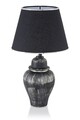 Lampa de masa, Opviq, 687HMY2117, Negru/Argintiu