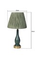 Lampa de masa, Opviq, 687HMY2164, Kaki / Verde