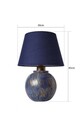 Lampa de masa, Opviq, 687HMY2198, Albastru