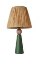 Lampa de masa, Opviq, 687HMY2203, Verde/Maro