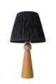 Lampa de masa, Opviq, 687HMY2204, Galben/Negru