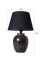 Lampa de masa, Opviq, 687HMY2208, Negru