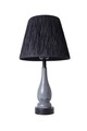 Lampa de masa, Opviq, 687HMY2226, Gri/Negru