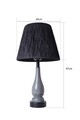 Lampa de masa, Opviq, 687HMY2226, Gri/Negru