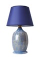 Lampa de masa, Opviq, 687HMY2239, Albastru / Auriu