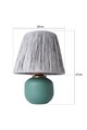 Lampa de masa, Opviq, 687HMY2246, Verde