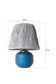 Lampa de masa, Opviq, 687HMY2248, Albastru
