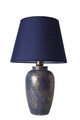Lampa de masa, Opviq, 687HMY2281, Albastru / Auriu
