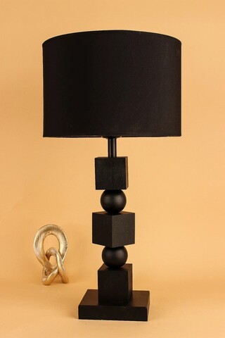 Lampa de masa, Opviq, 687HMY2368, Negru