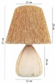 Lampa de masa, Opviq, 687HMY2375, Natural