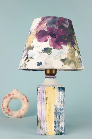 Lampa de masa, Opviq, 687HMY2436, Multicolor