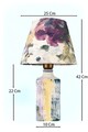 Lampa de masa, Opviq, 687HMY2436, Multicolor