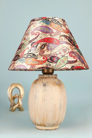 Lampa de masa, Opviq, 687HMY2437, Multicolor