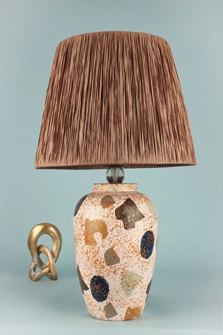 Lampa de masa, Opviq, 687HMY2440, Multicolor