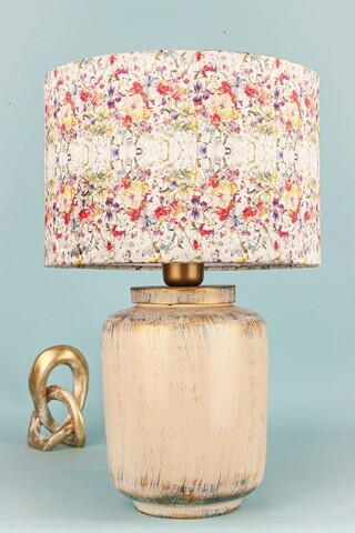 Lampa de masa, Opviq, 687HMY2443, Ecru