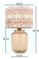 Lampa de masa, Opviq, 687HMY2443, Ecru