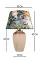 Lampa de masa, Opviq, 687HMY2446, Ecru