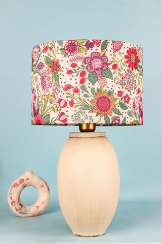 Lampa de masa, Opviq, 687HMY2453, Crem