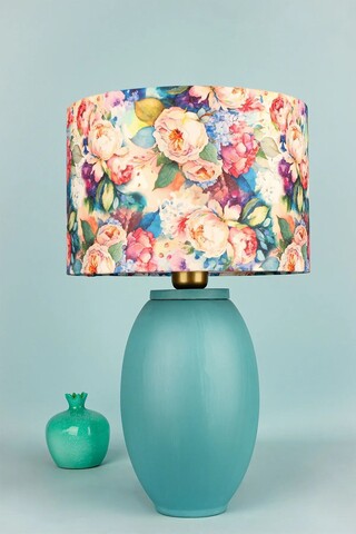 Lampa de masa, Opviq, 687HMY2456, Albastru